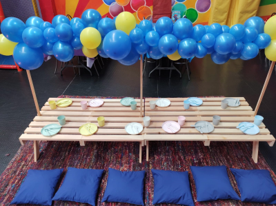 Mesitas de picnic