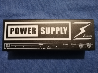 Donner DP-2 Fuente de alimentación para pedales de guitarra 9V/12V/18V