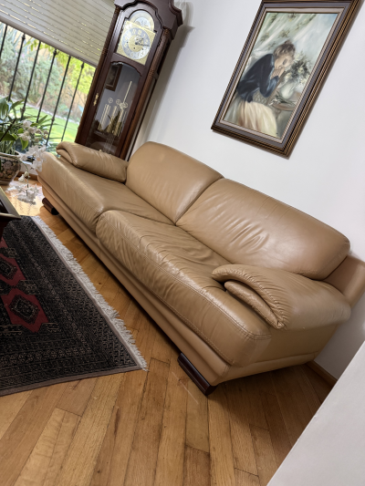 Set de sala con dos sillones, marca Tutto Pelle