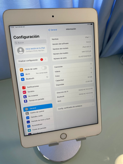 iPad mini 4 de 32GB Gold