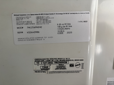 REFRIGERADOR MAYTAG
