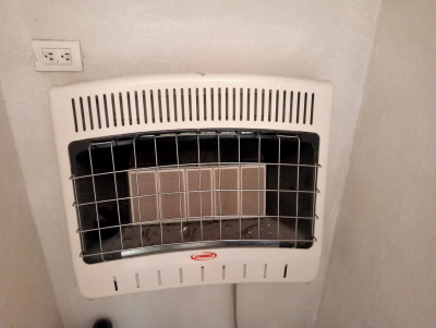 Calentón de gas 5 radiantes 