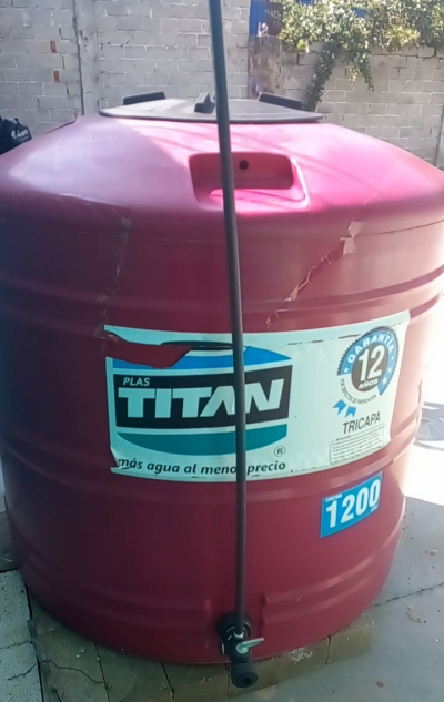 Tinaco para agua