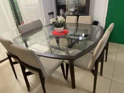 Comedor con 8 sillas 