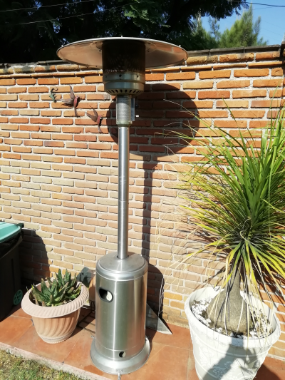 calefactor de gas para exterior