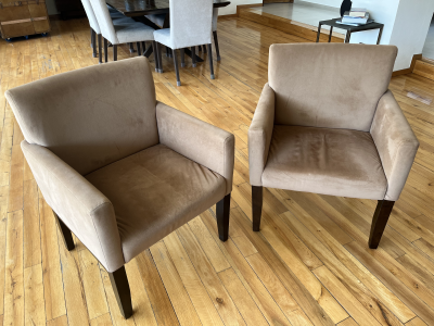 Sillones con descansa brazo 