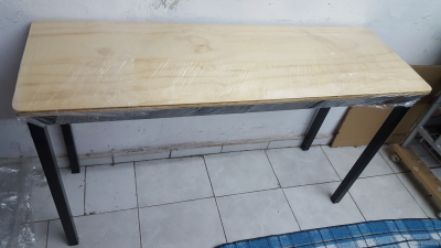 MESA BINARIA CUBIERTA TRIPLAY