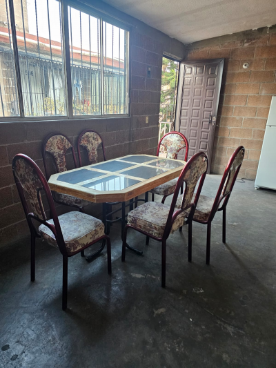 comedor 6 sillas usado buen estado