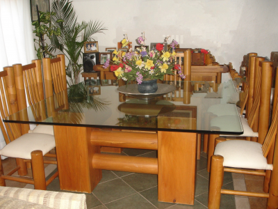 Comedor de Cedro Blanco 1.80 x 1.80