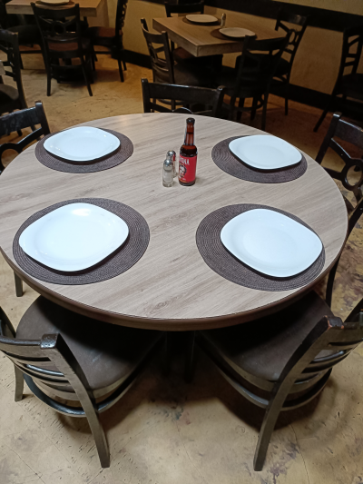 Mesas y sillas para restaurante 