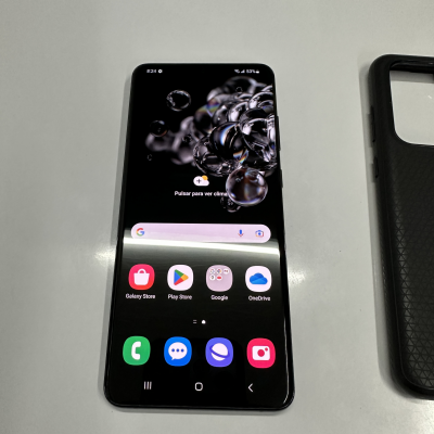 Samsung S20 ultra 5g. Negro. 128gb. 12gb de ram. Libre