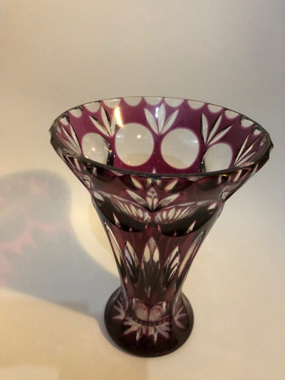 Florero de cristal