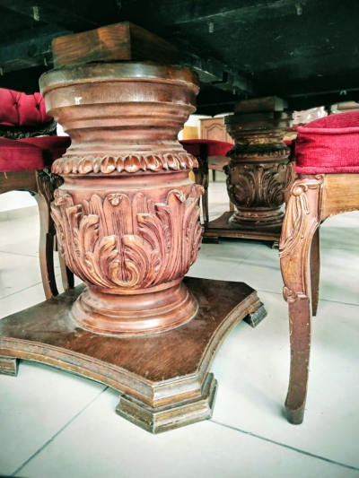 comedor 10 sillas, sala y trinchador