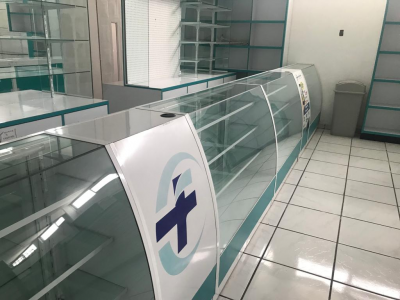 Venta de muebles para farmacia y minisuper 